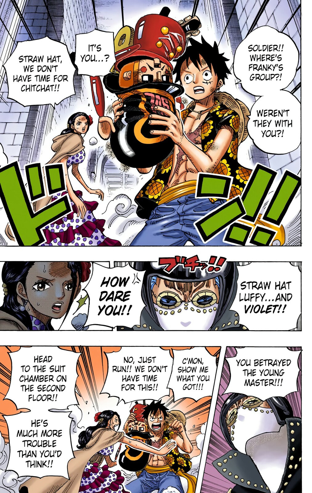 Read One Piece (Colored) chapter 740 image 8 on Lezhin