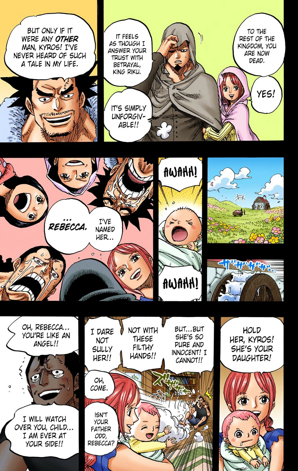 Read One Piece (Colored) chapter 742 image 6 on Lezhin