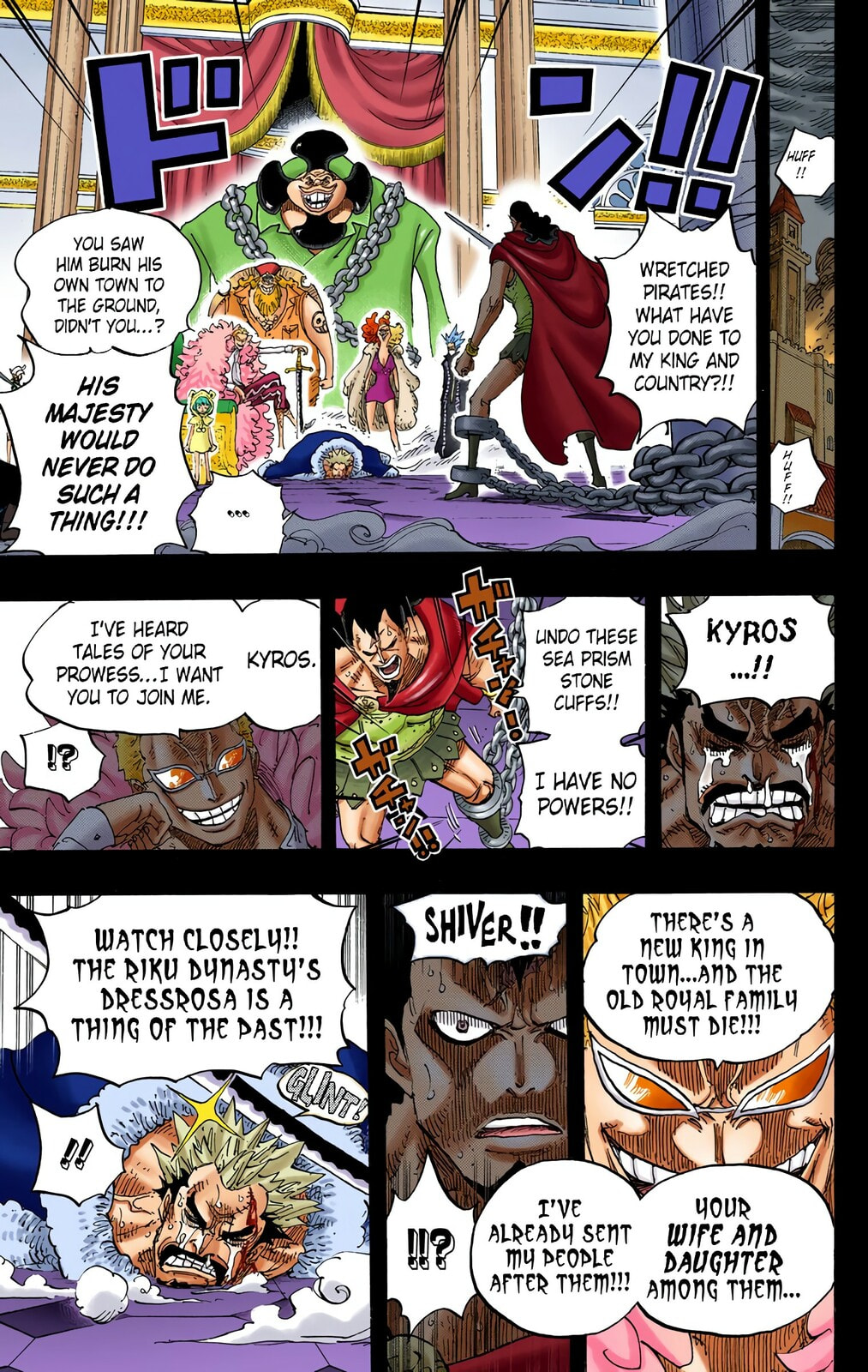 Read One Piece (Colored) chapter 742 image 8 on Lezhin