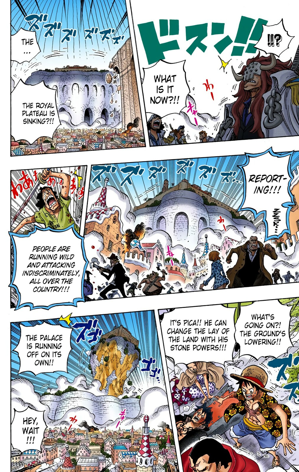 Read One Piece (Colored) chapter 745 image 15 on Lezhin