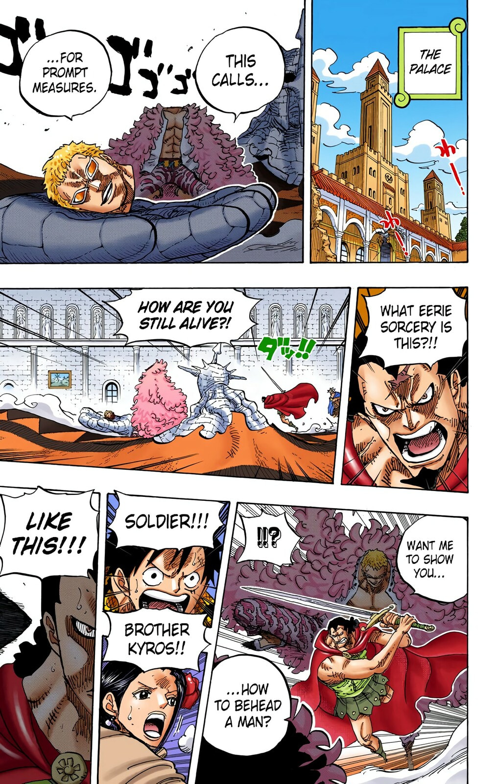 Read One Piece (Colored) chapter 745 image 4 on Lezhin