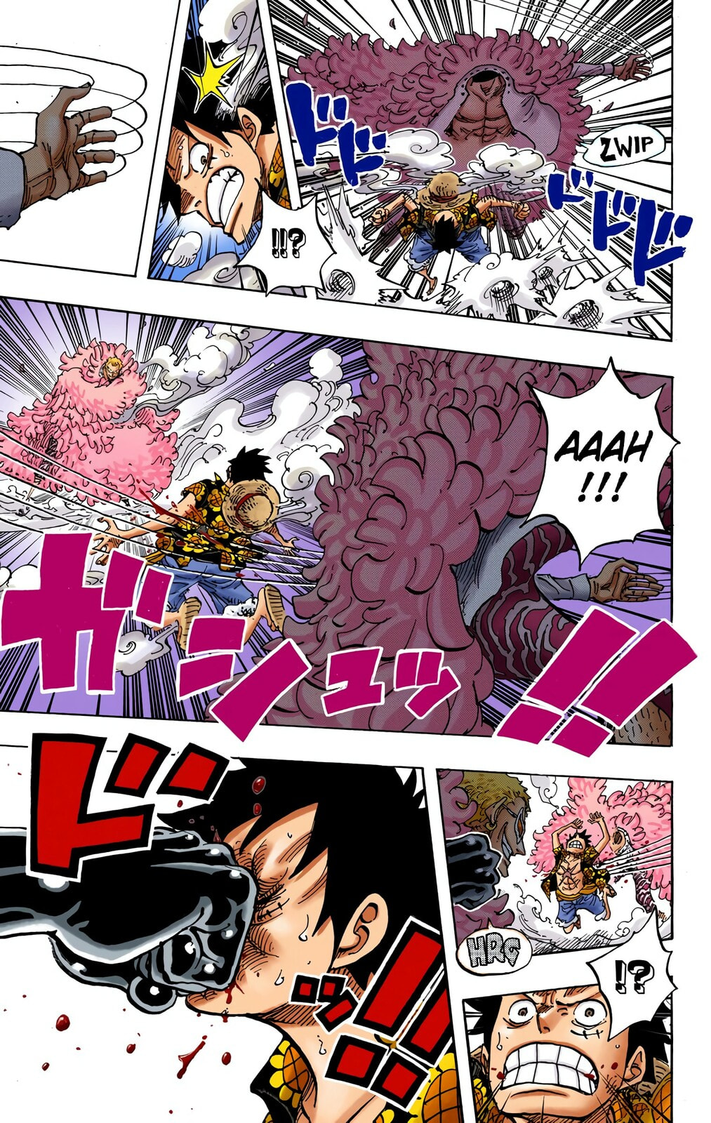 Read One Piece (Colored) chapter 745 image 8 on Lezhin