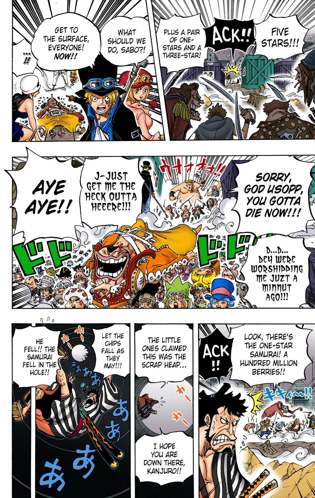 Read One Piece (Colored) chapter 746 image 10 on Lezhin