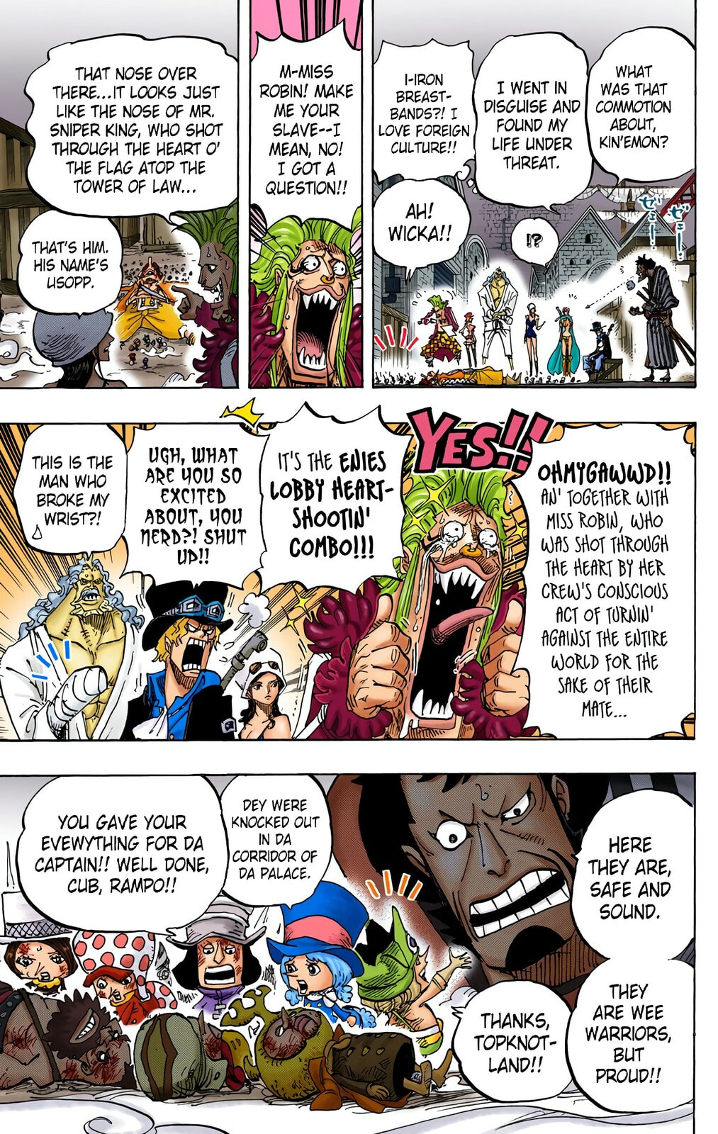 Read One Piece (Colored) chapter 746 image 4 on Lezhin