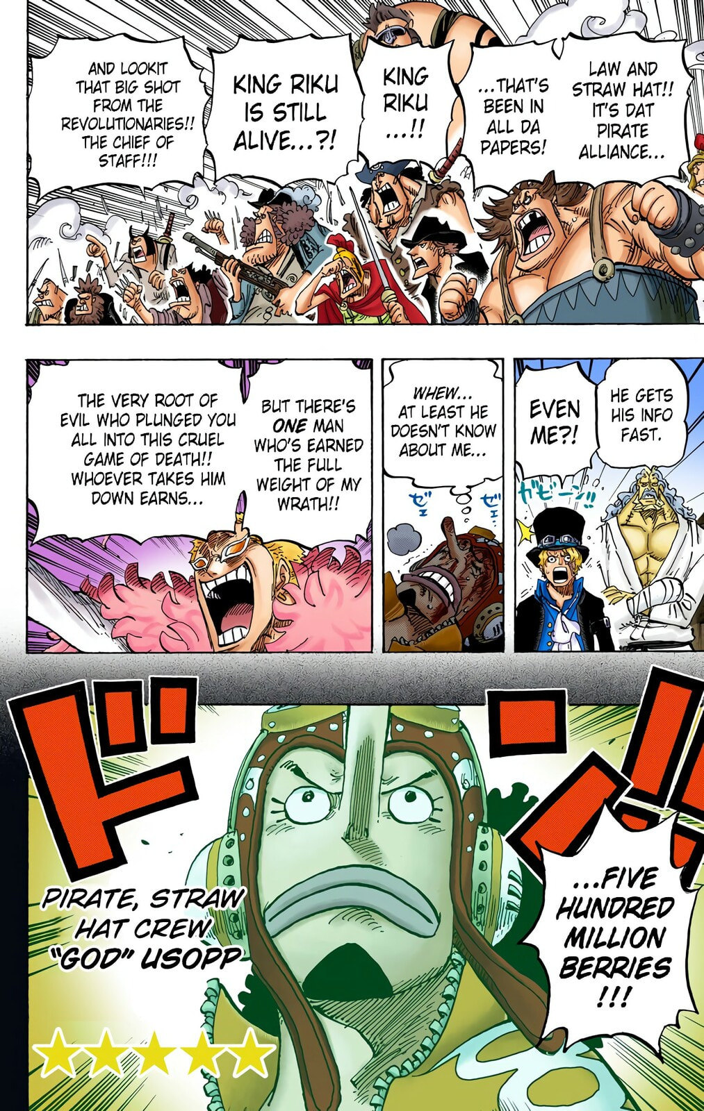 Read One Piece (Colored) chapter 746 image 8 on Lezhin