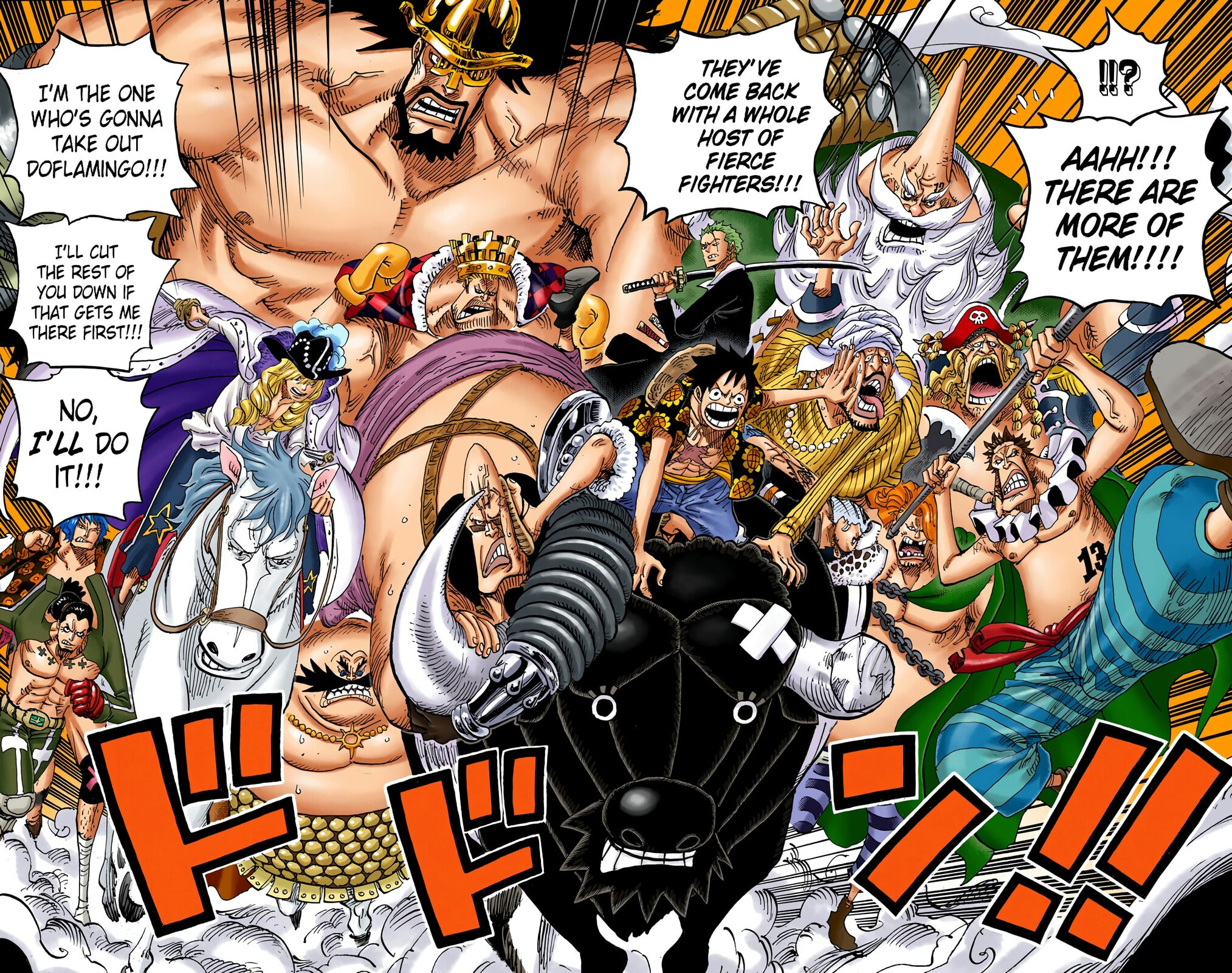 Read One Piece (Colored) chapter 748 image 12 on Lezhin