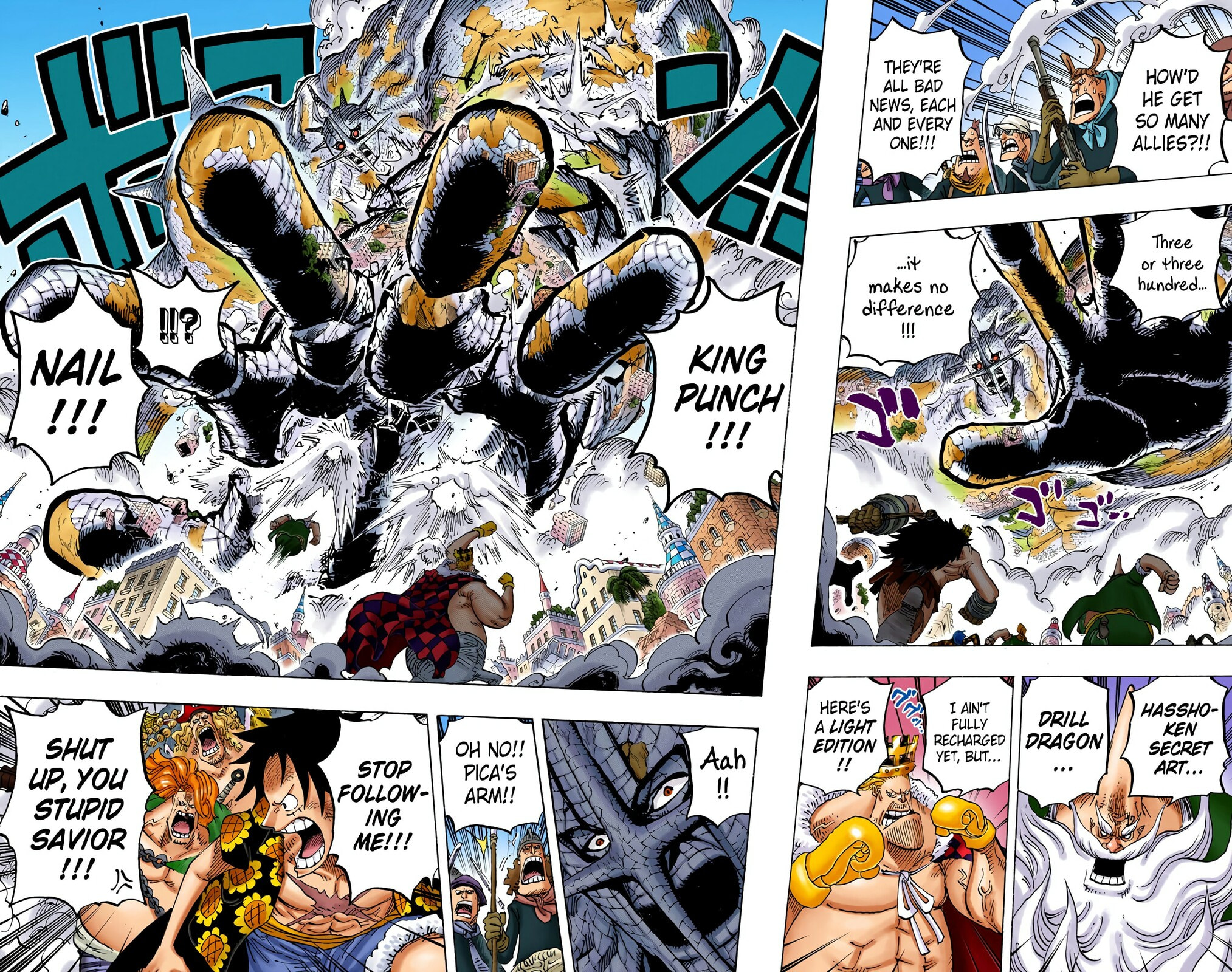 Read One Piece (Colored) chapter 748 image 13 on Lezhin
