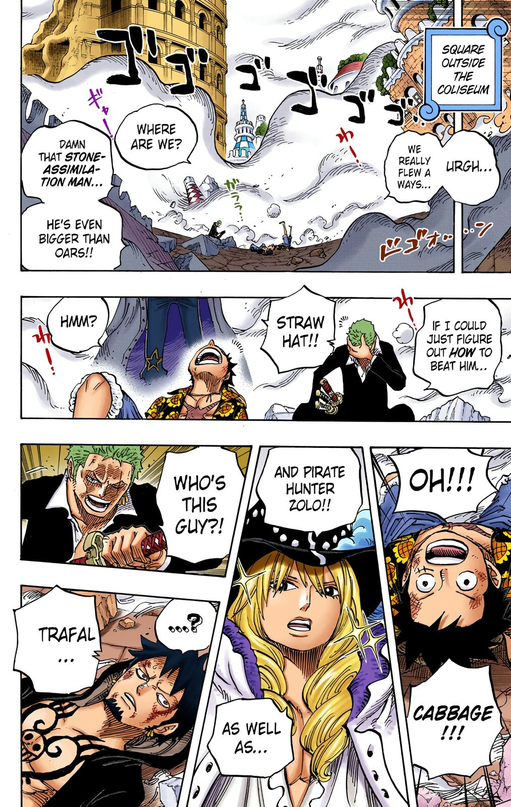 Read One Piece (Colored) chapter 748 image 4 on Lezhin