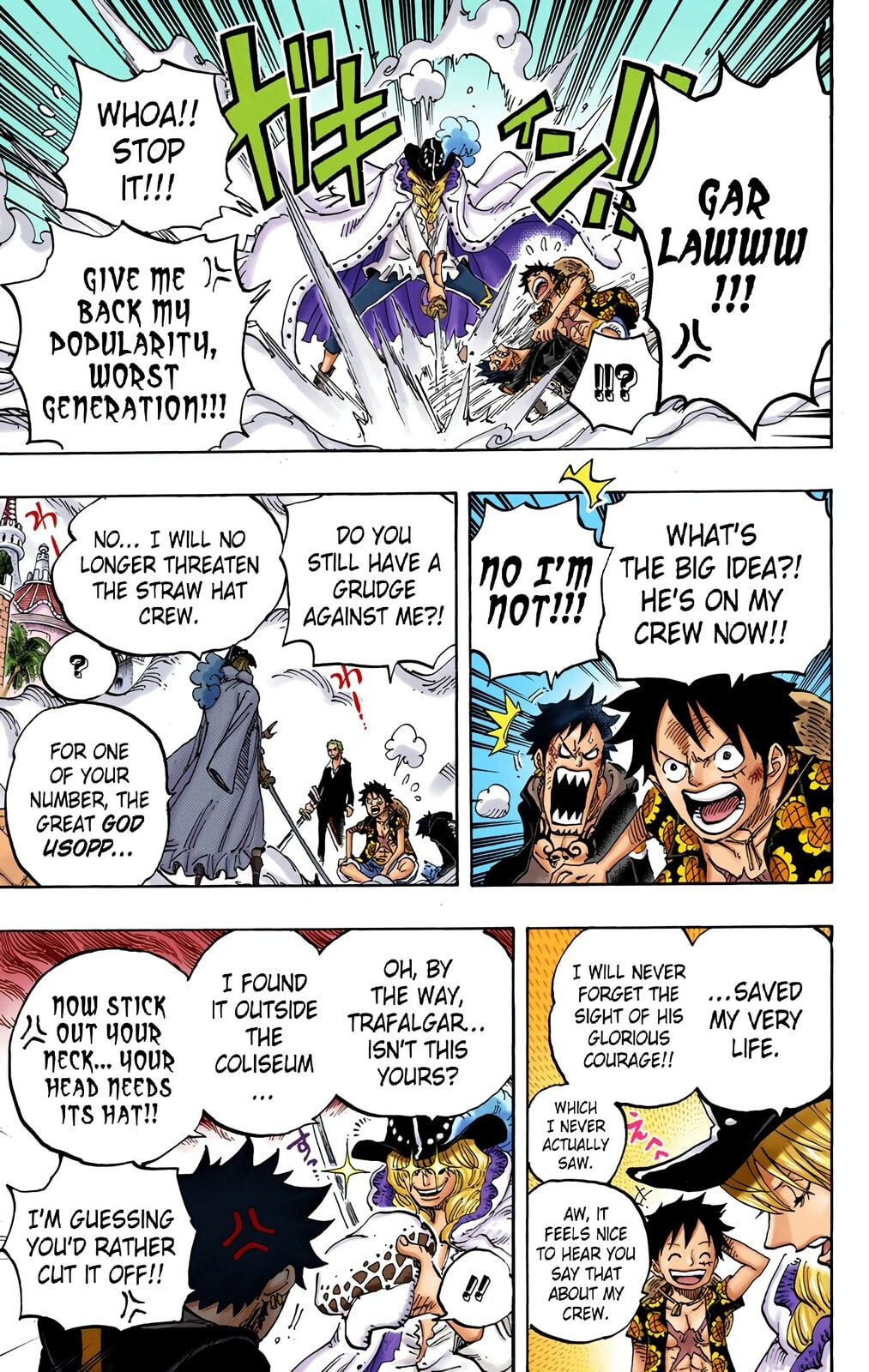Read One Piece (Colored) chapter 748 image 5 on Lezhin
