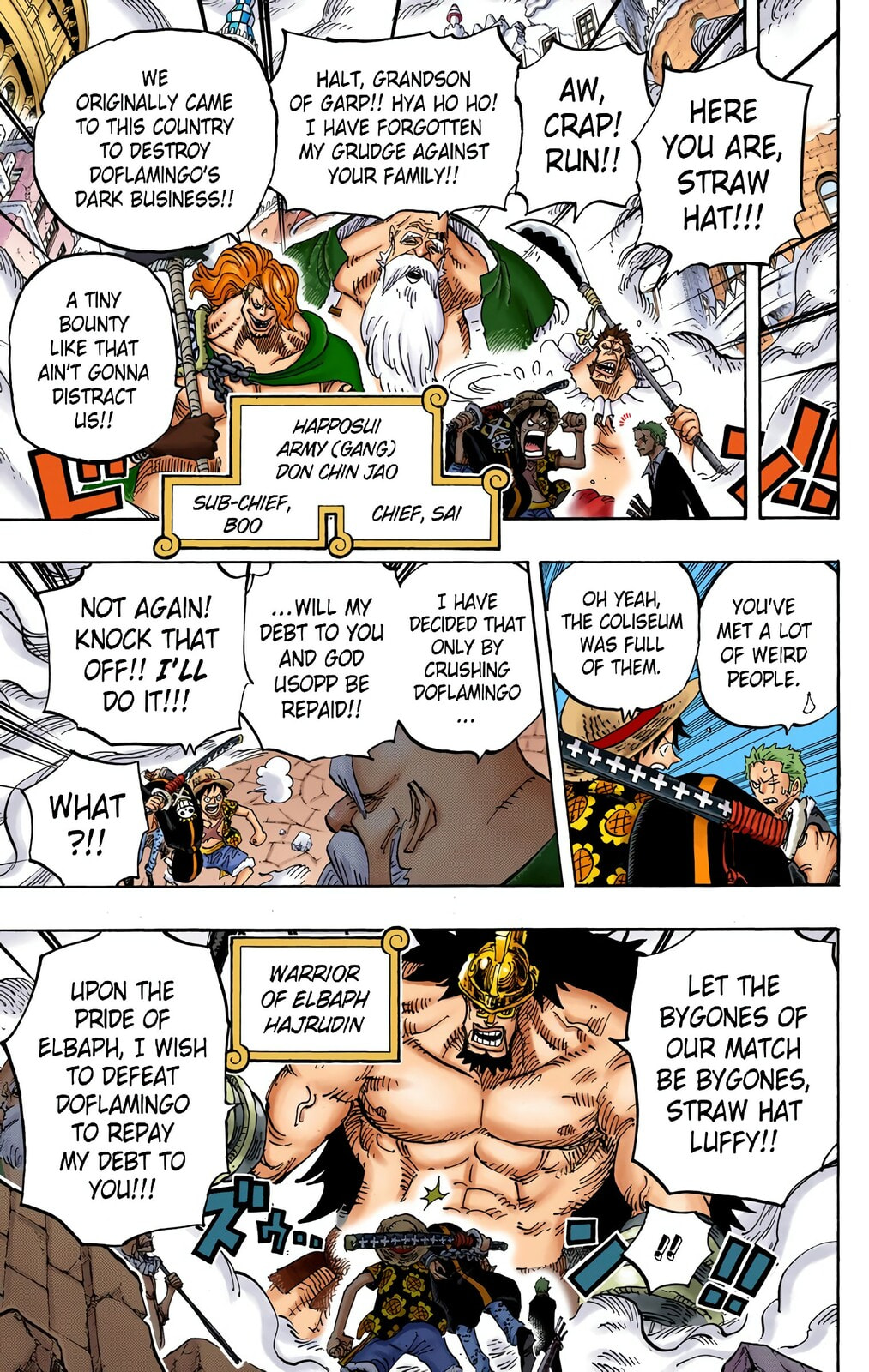 Read One Piece (Colored) chapter 748 image 7 on Lezhin