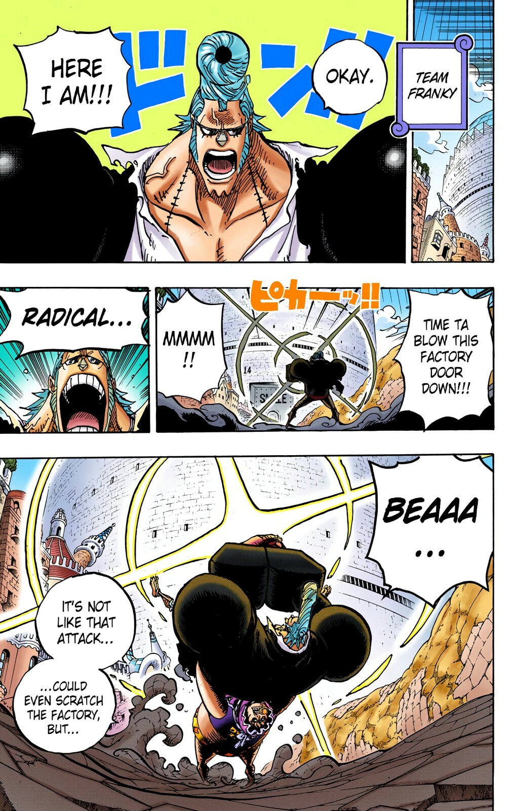 Read One Piece (Colored) chapter 750 image 11 on Lezhin