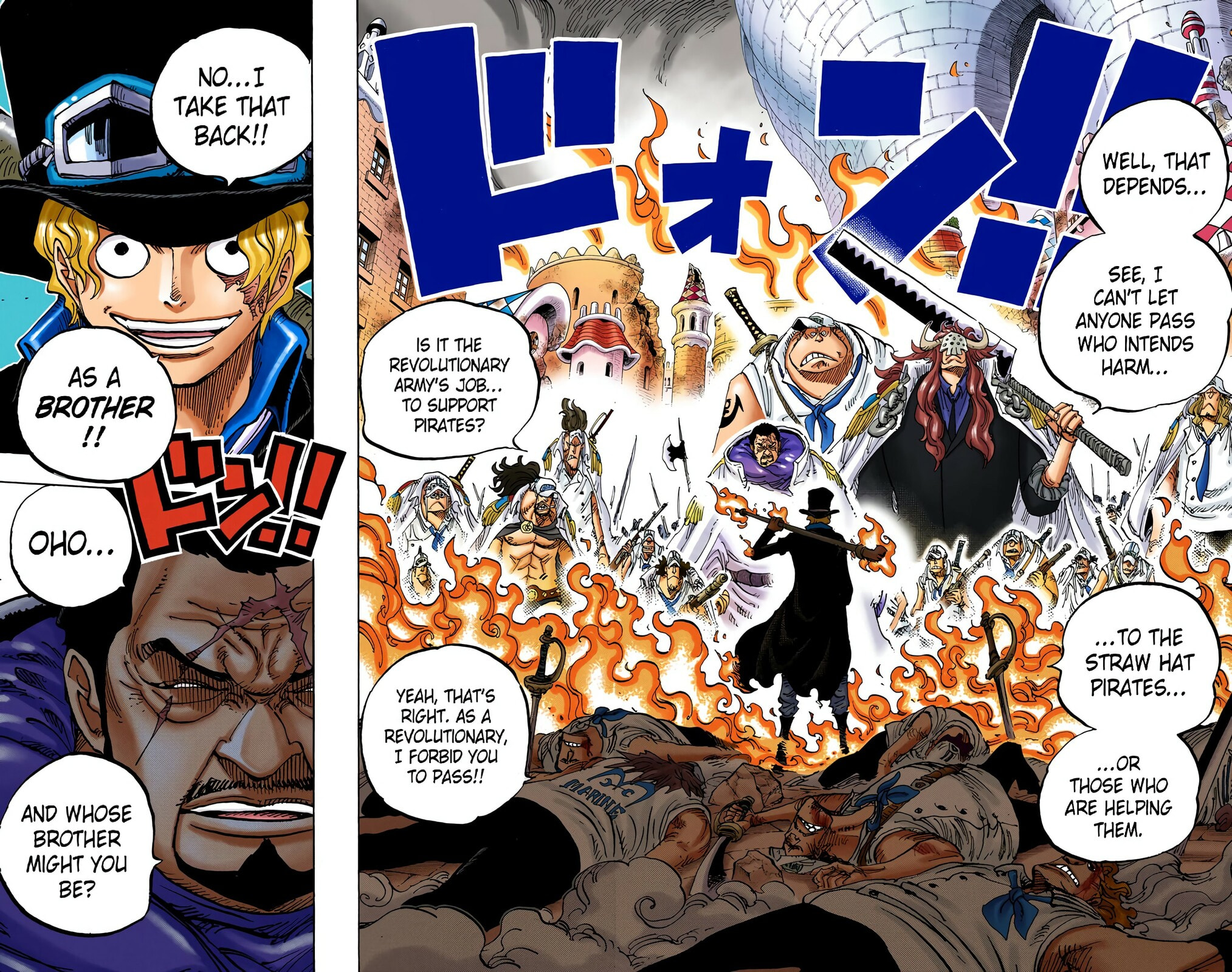 Read One Piece (Colored) chapter 750 image 15 on Lezhin