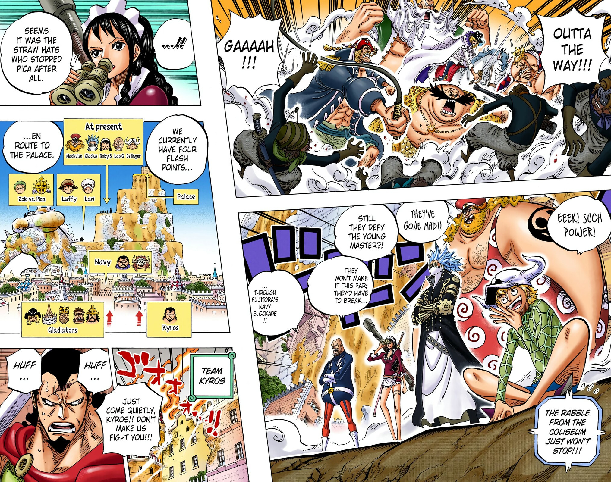 Read One Piece (Colored) chapter 750 image 3 on Lezhin
