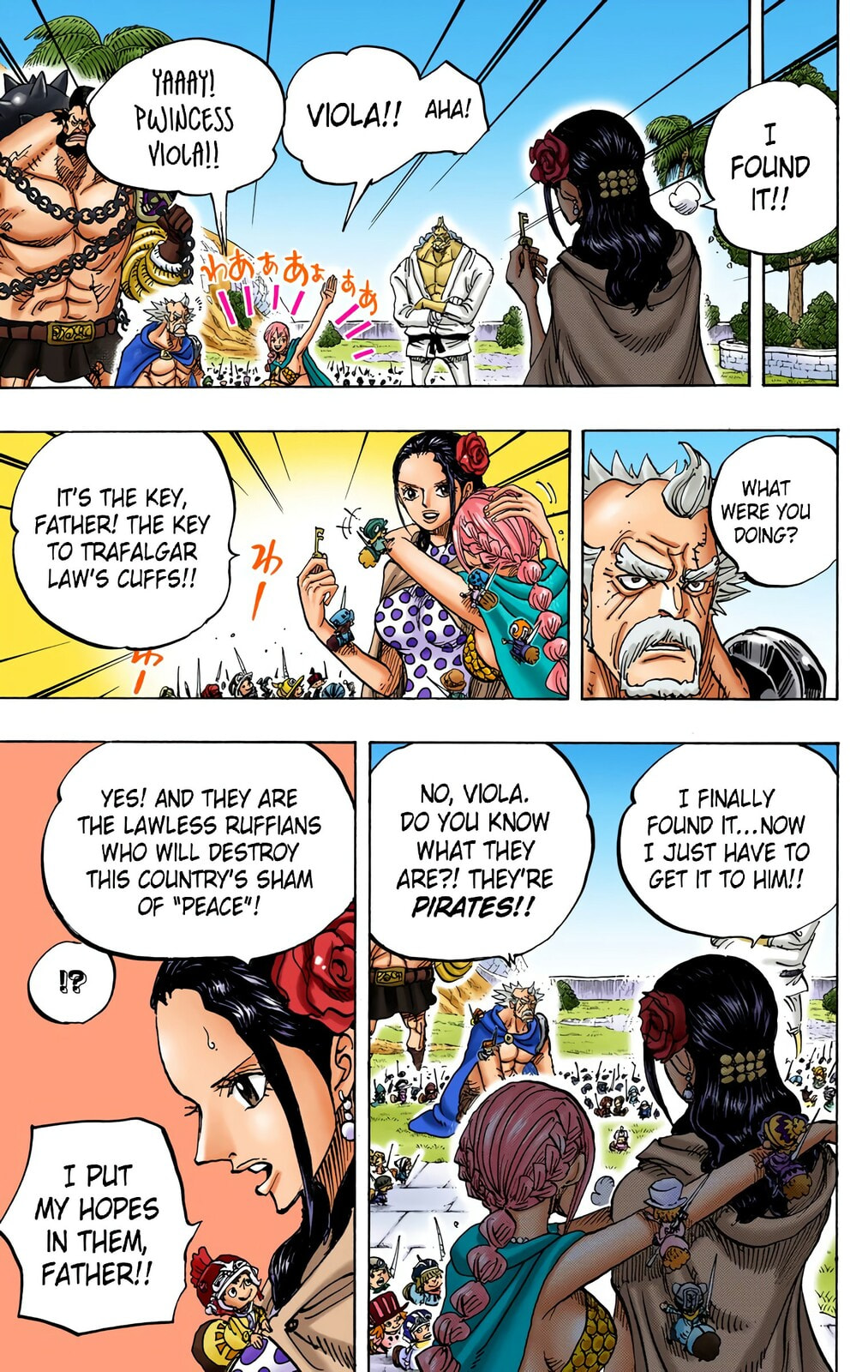 Read One Piece (Colored) chapter 750 image 7 on Lezhin