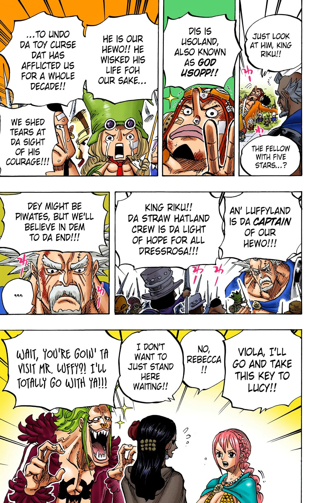 Read One Piece (Colored) chapter 750 image 9 on Lezhin