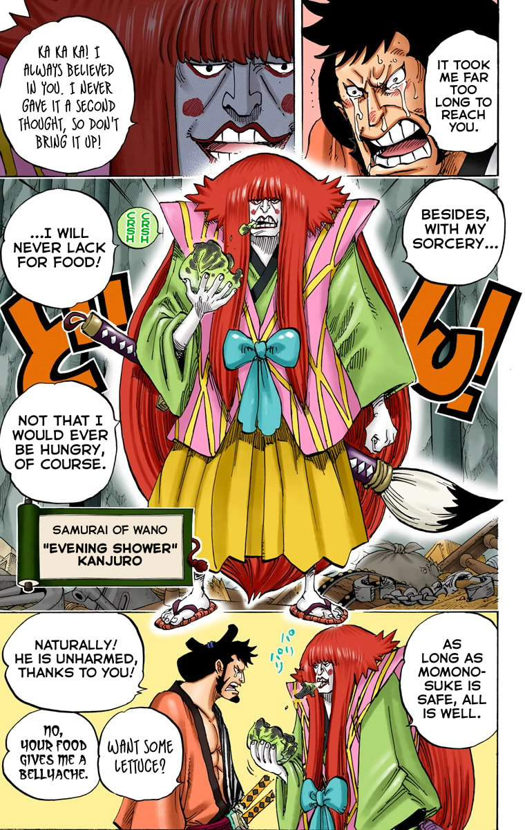 Read One Piece (Colored) chapter 754 image 2 on Lezhin