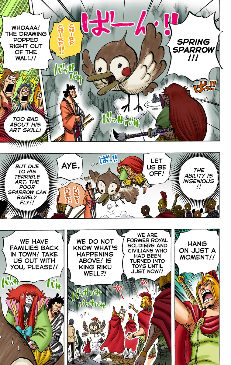 Read One Piece (Colored) chapter 754 image 4 on Lezhin