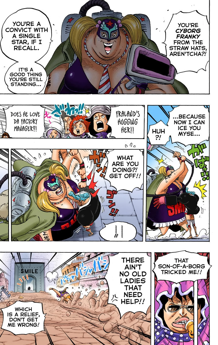Read One Piece (Colored) chapter 755 image 8 on Lezhin