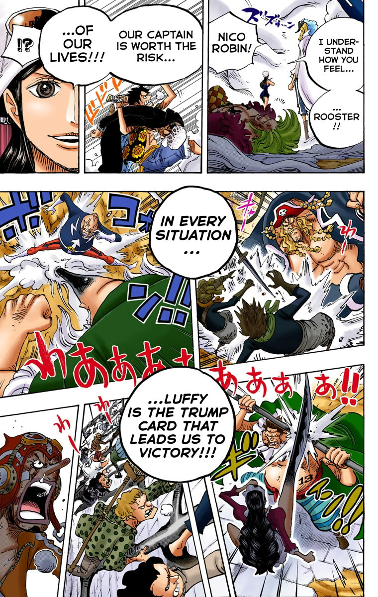 Read One Piece (Colored) chapter 757 image 6 on Lezhin