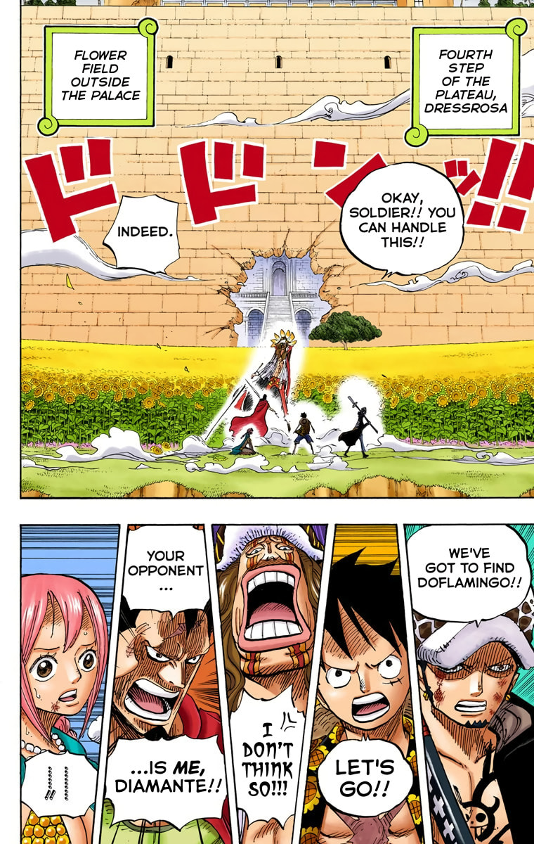 Read One Piece (Colored) chapter 758 image 1 on Lezhin