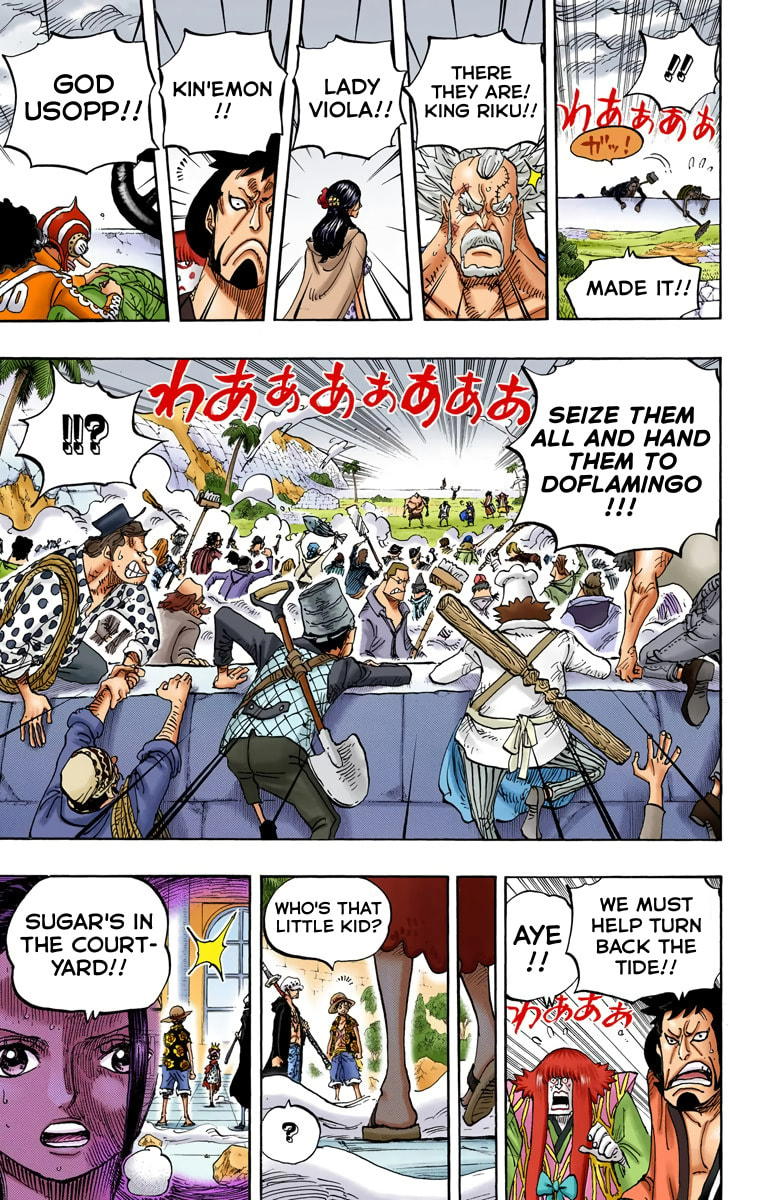 Read One Piece (Colored) chapter 758 image 8 on Lezhin