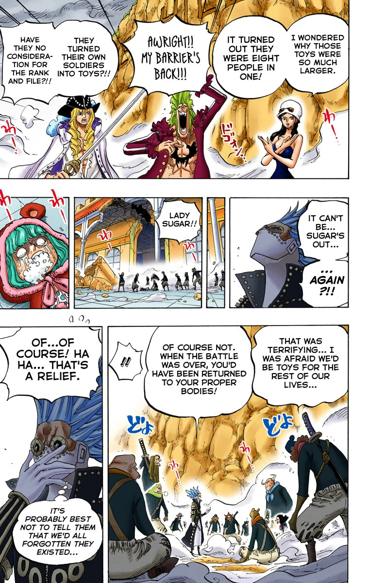 Read One Piece (Colored) chapter 759 image 2 on Lezhin