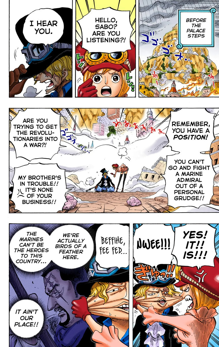 Read One Piece (Colored) chapter 760 image 1 on Lezhin