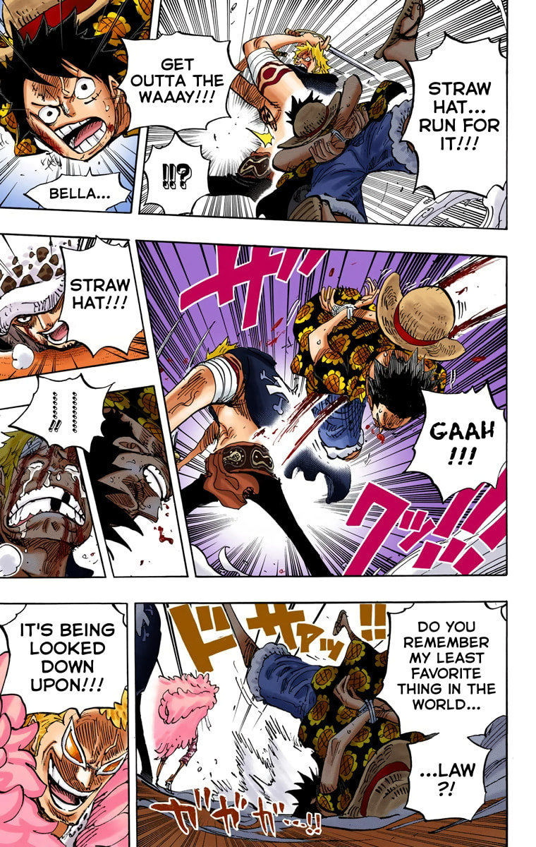 Read One Piece (Colored) chapter 760 image 9 on Lezhin