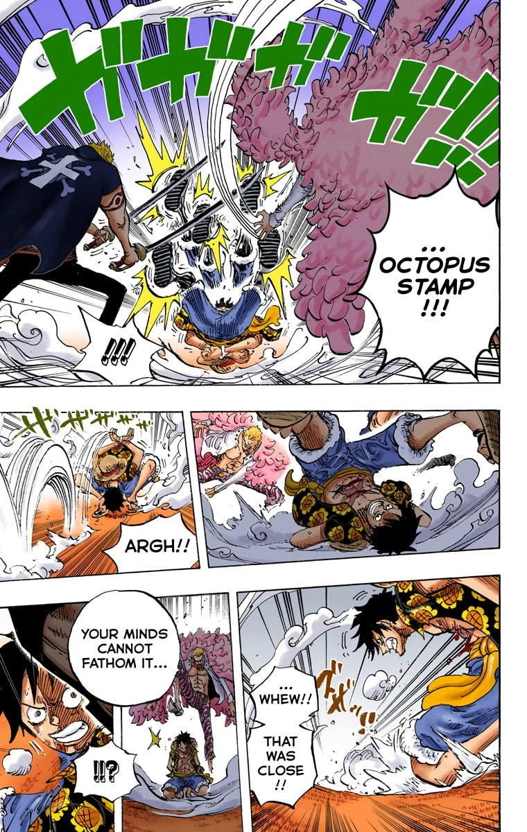 Read One Piece (Colored) chapter 761 image 4 on Lezhin