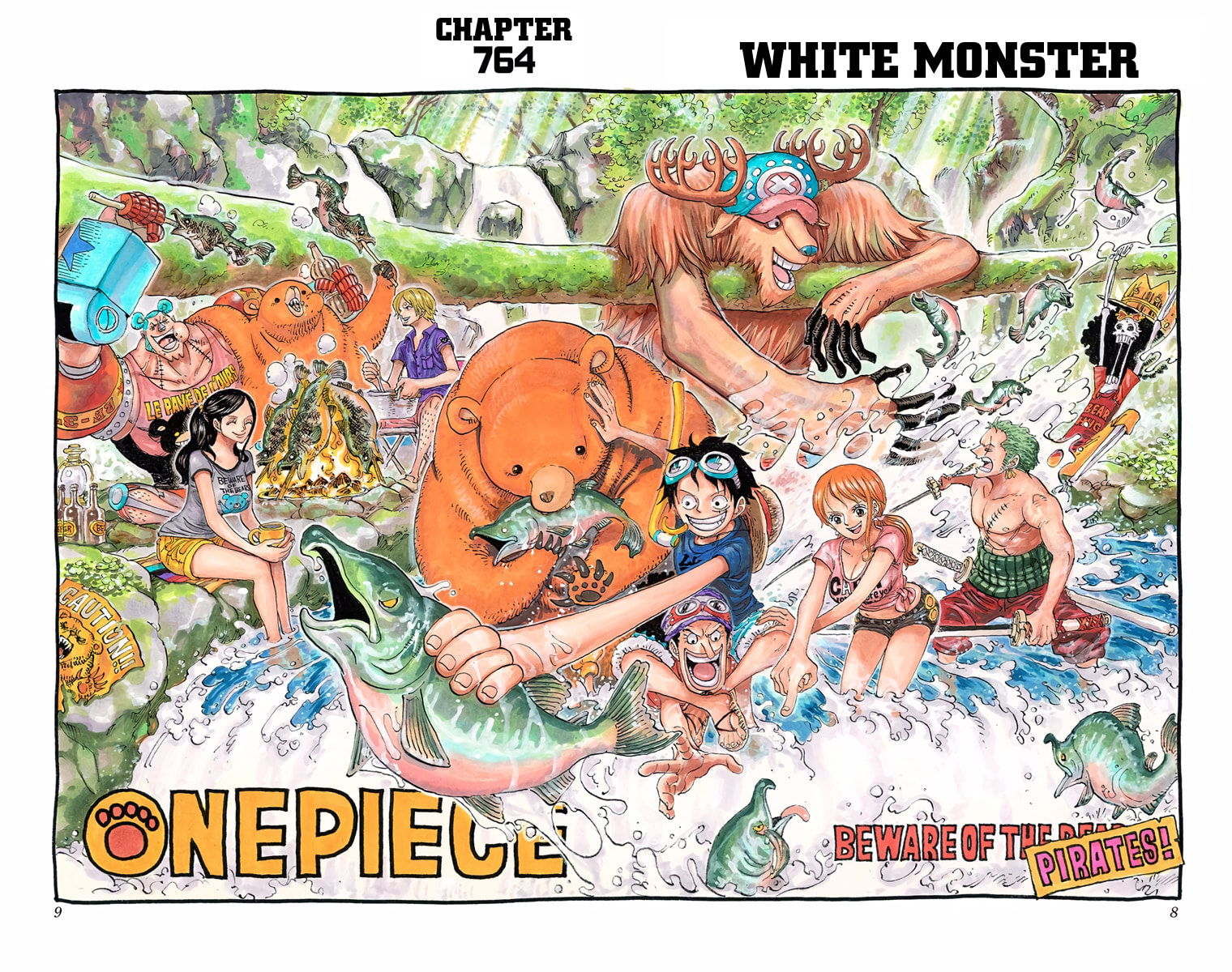Read One Piece (Colored) chapter 764 image 1 on Lezhin