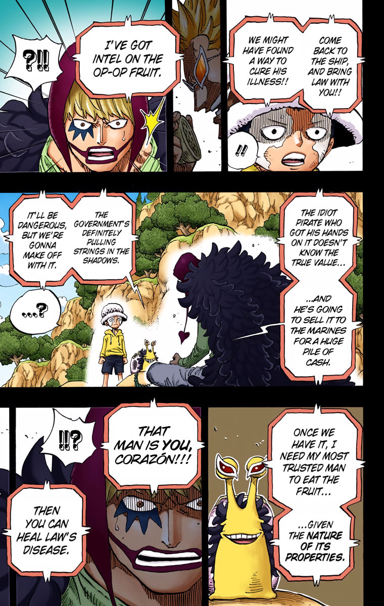Read One Piece (Colored) chapter 765 image 2 on Lezhin