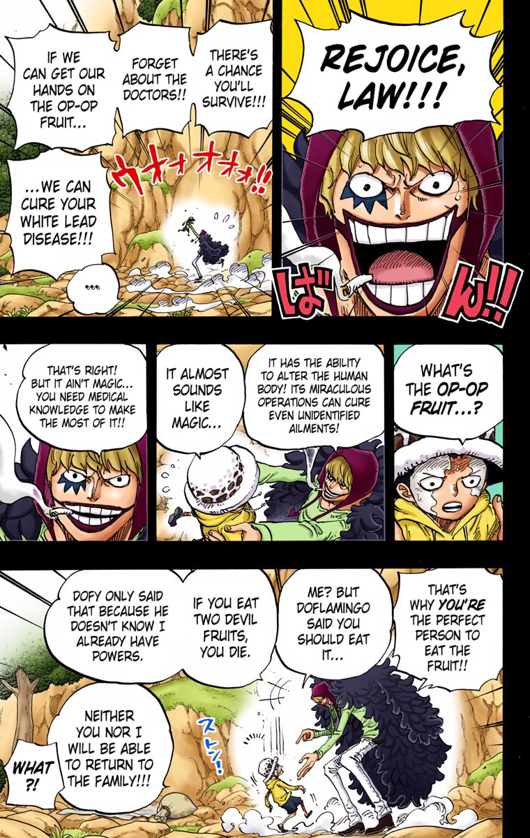 Read One Piece (Colored) chapter 765 image 4 on Lezhin