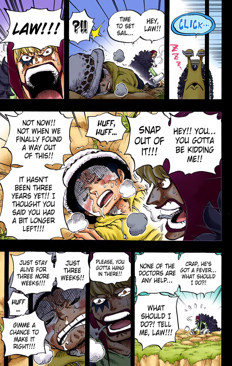 Read One Piece (Colored) chapter 765 image 8 on Lezhin