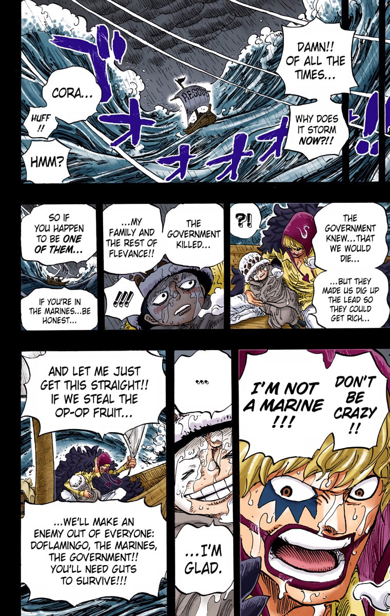 Read One Piece (Colored) chapter 765 image 9 on Lezhin