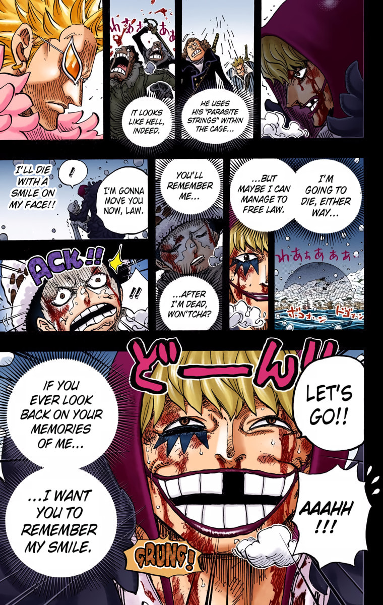 Read One Piece (Colored) chapter 766 image 15 on Lezhin