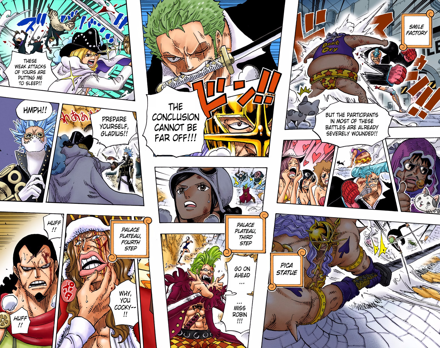 Read One Piece (Colored) chapter 768 image 8 on Lezhin