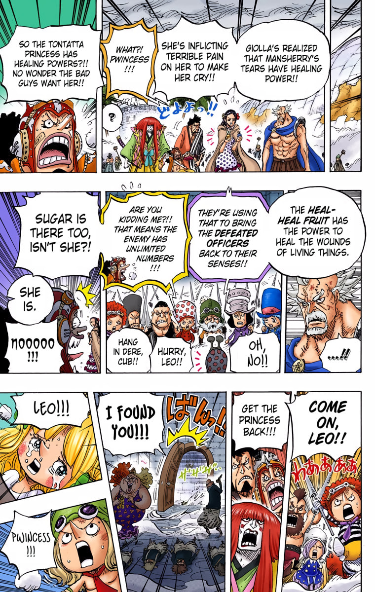 Read One Piece (Colored) chapter 774 image 9 on Lezhin