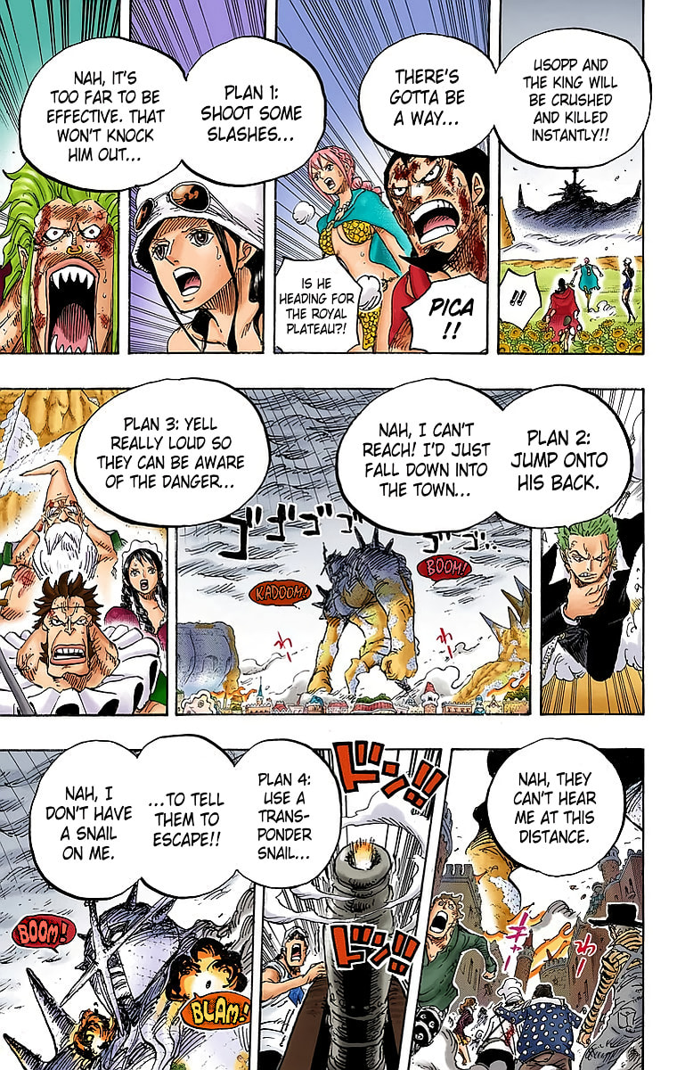 Read One Piece (Colored) chapter 777 image 16 on Lezhin