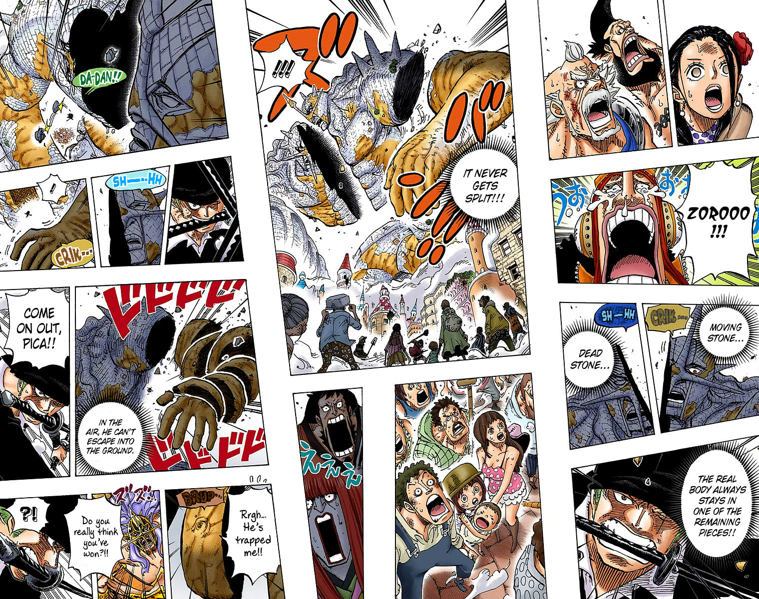 Read One Piece (Colored) chapter 778 image 10 on Lezhin