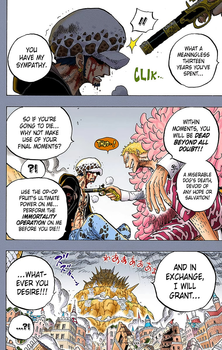 Read One Piece (Colored) chapter 780 image 3 on Lezhin