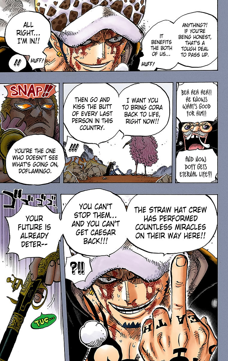 Read One Piece (Colored) chapter 780 image 4 on Lezhin
