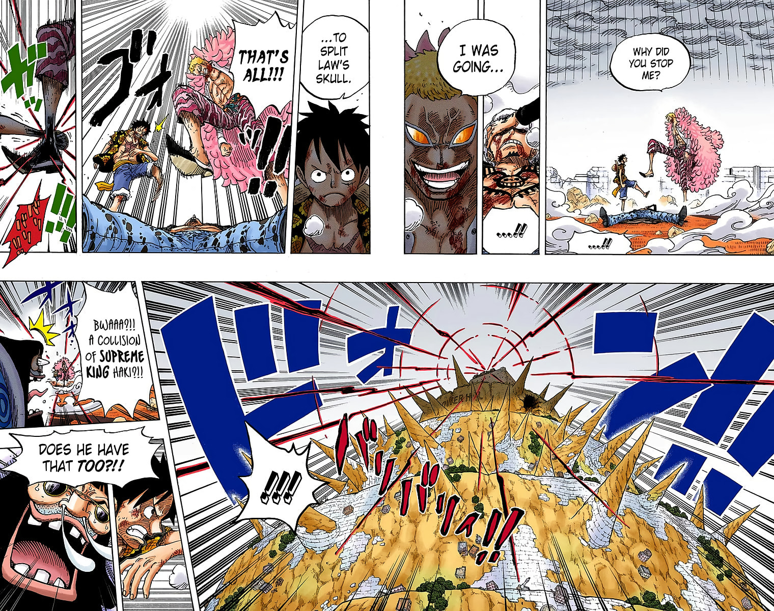 Read One Piece (Colored) chapter 782 image 1 on Lezhin