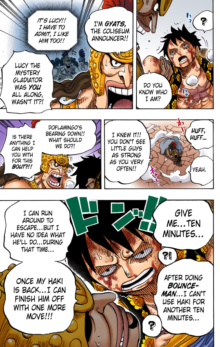 Read One Piece (Colored) chapter 786 image 11 on Lezhin