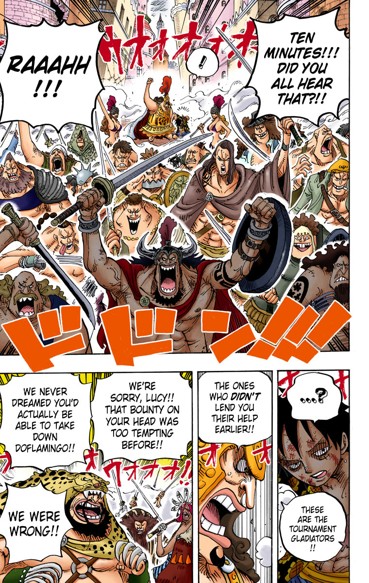Read One Piece (Colored) chapter 786 image 13 on Lezhin