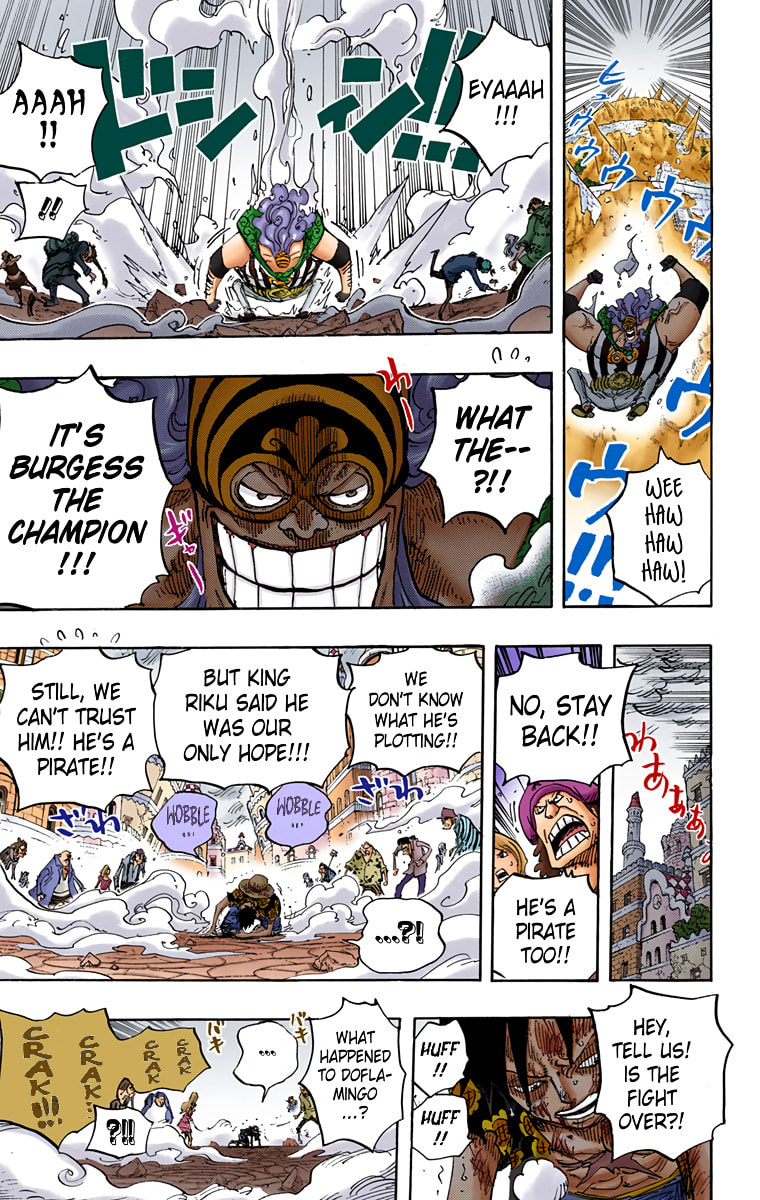 Read One Piece (Colored) chapter 786 image 8 on Lezhin