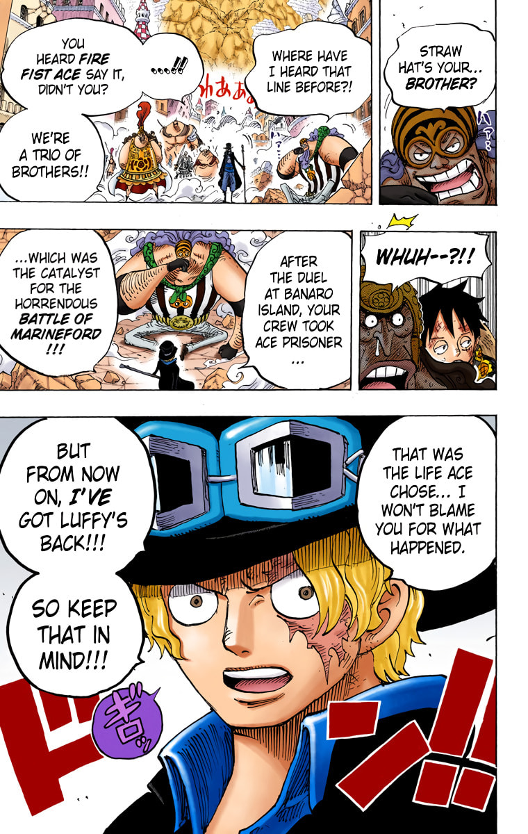 Read One Piece (Colored) chapter 787 image 2 on Lezhin