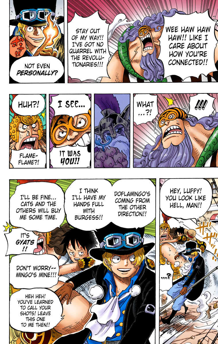 Read One Piece (Colored) chapter 787 image 3 on Lezhin