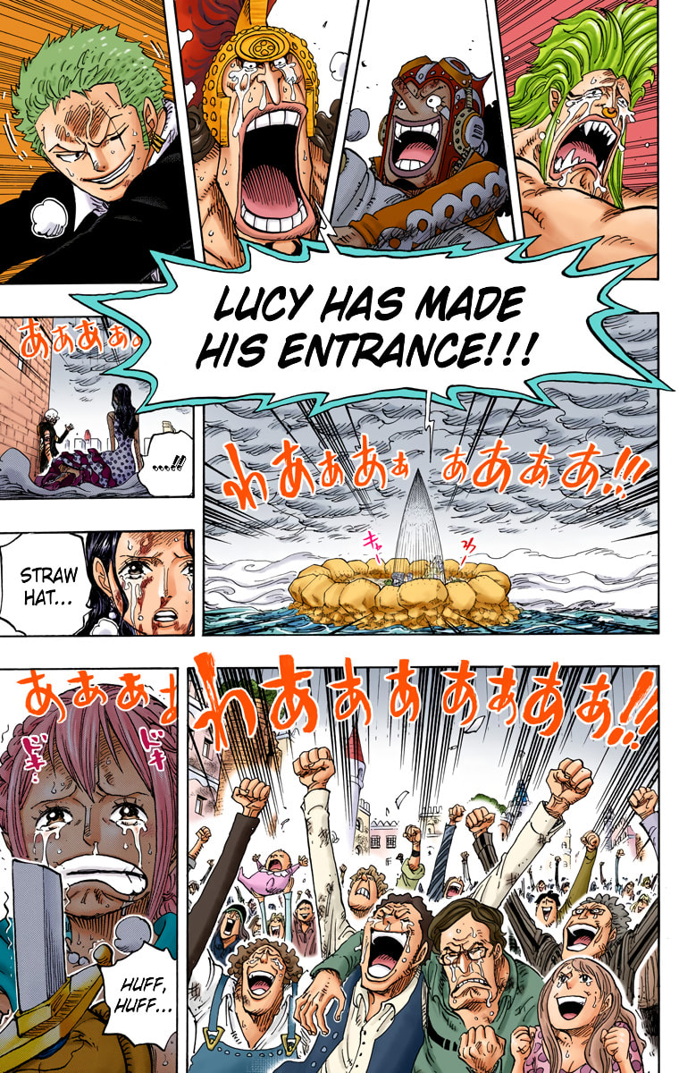 Read One Piece (Colored) chapter 790 image 2 on Lezhin