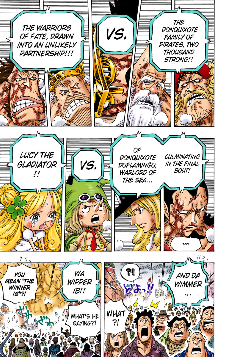 Read One Piece (Colored) chapter 791 image 9 on Lezhin