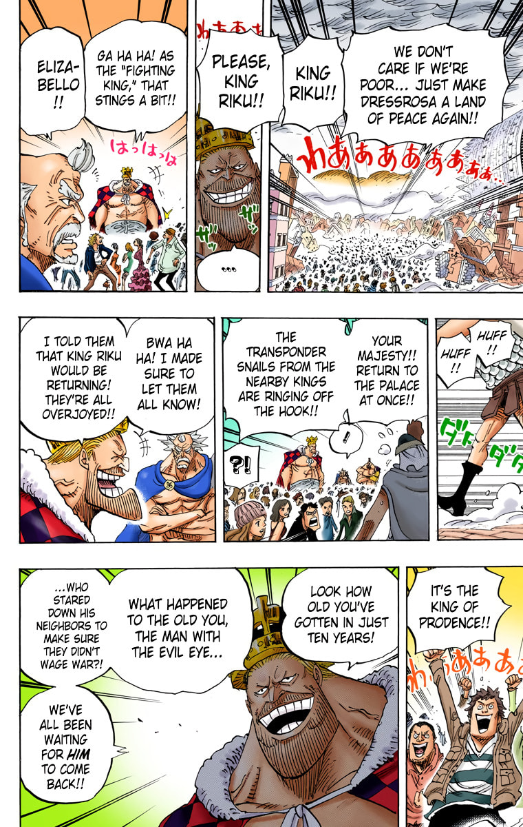 Read One Piece (Colored) chapter 792 image 11 on Lezhin